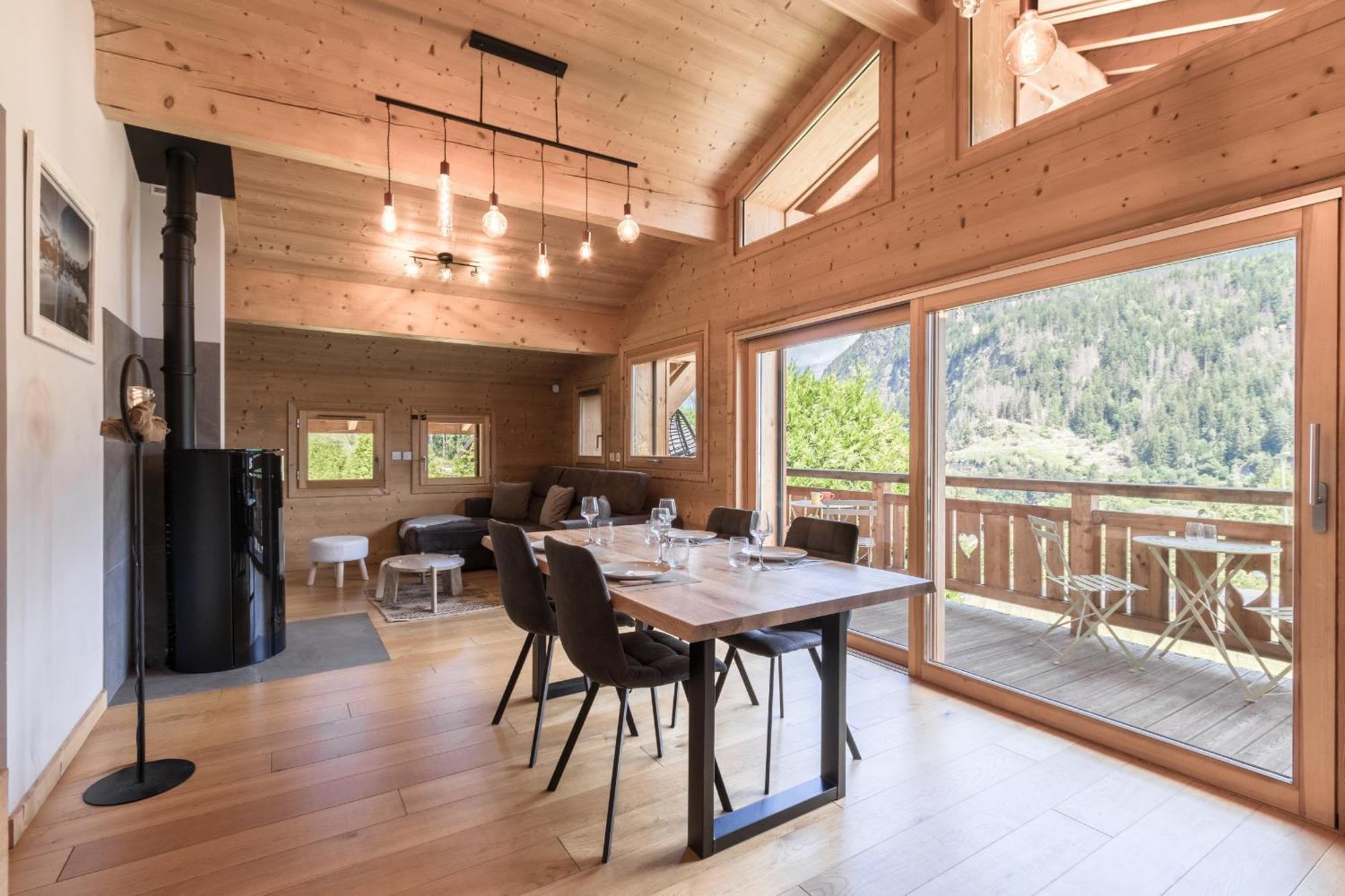 Les Trabets - Bellevue Telecabine - Renove Apartment Les Houches
